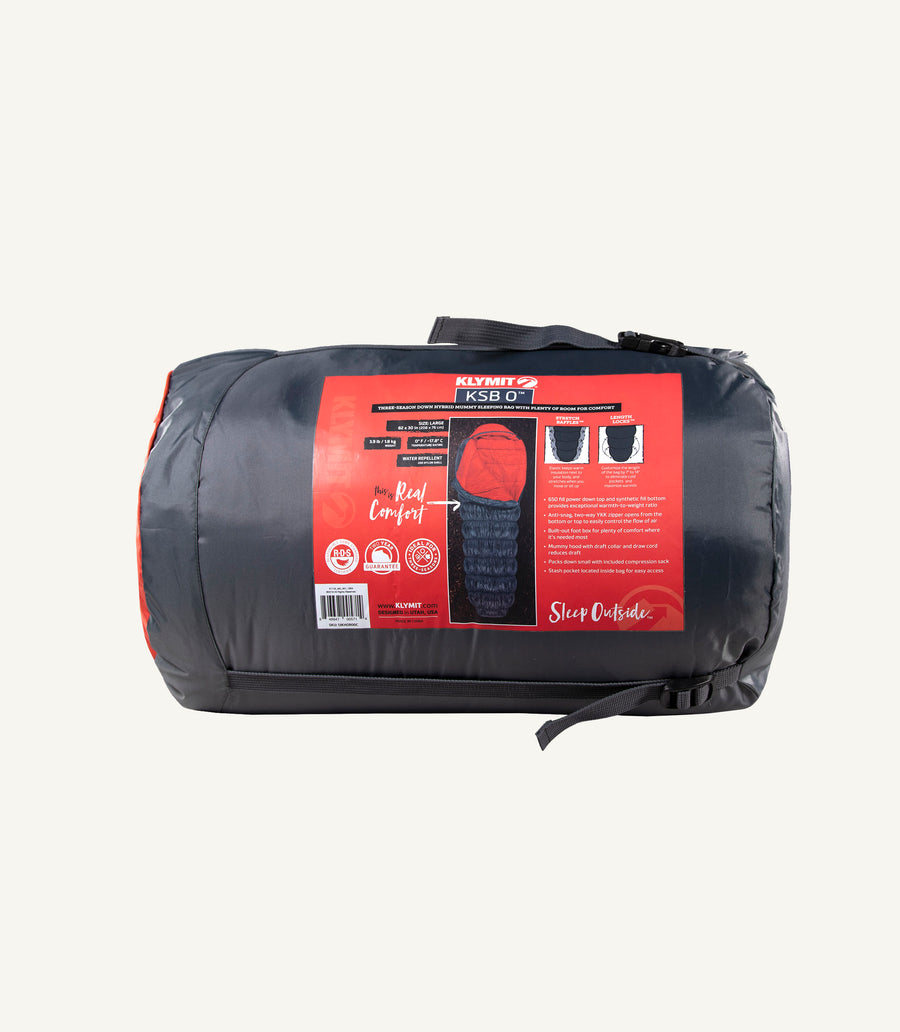 Klymit KSB -18°C (0°F) Sleeping Bag
