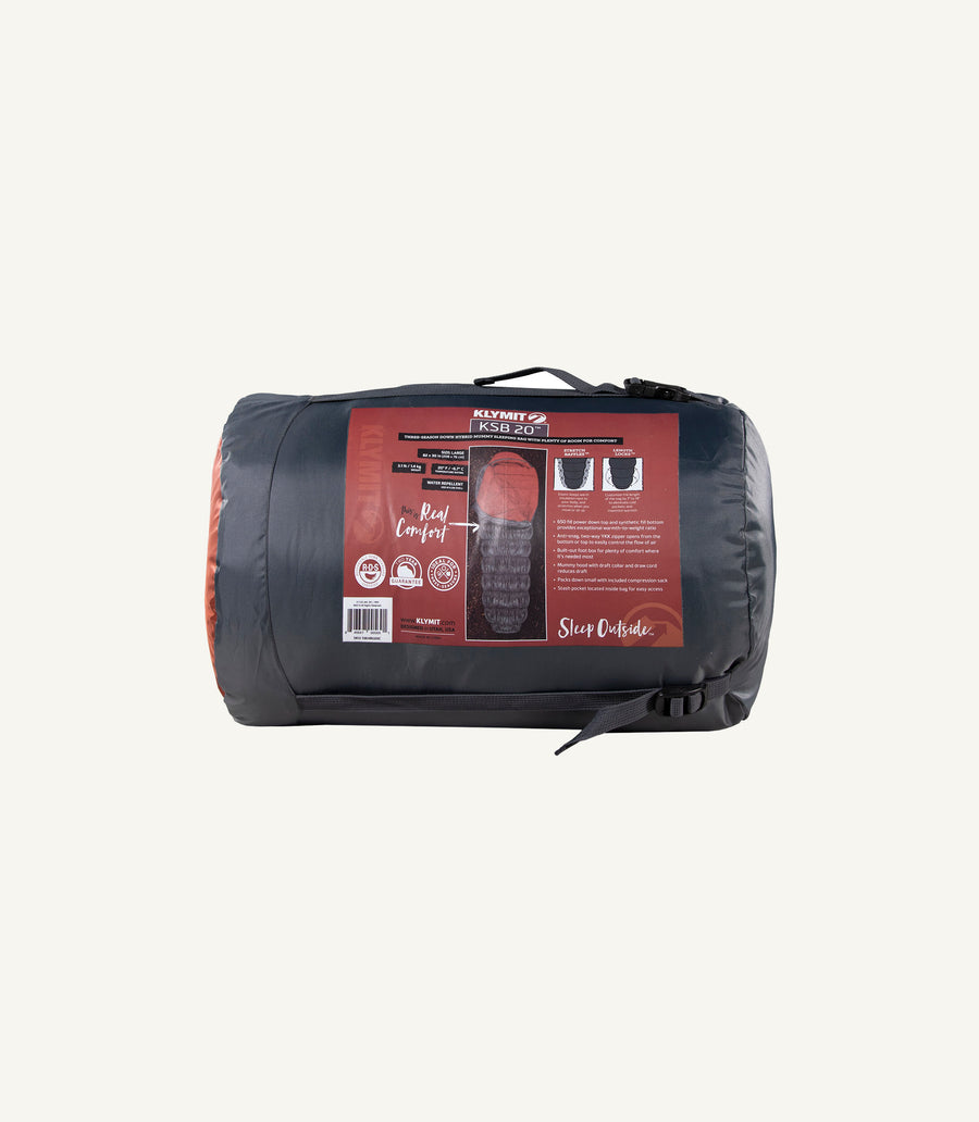 Klymit KSB -7°C (20°F) Sleeping Bag