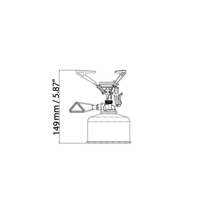 Primus MicronTrail Stove Reg. Piezo