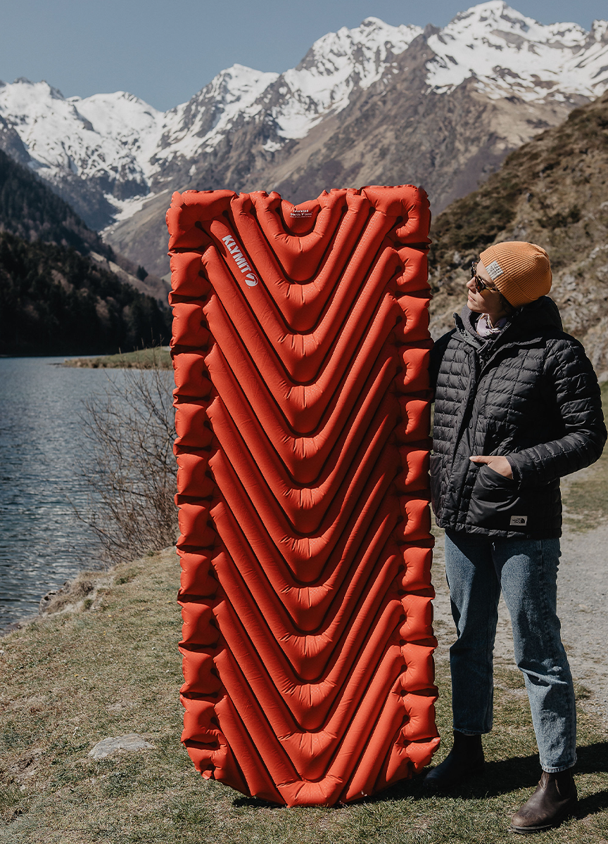 Klymit Inflatable Raft Klymit Insulated Static V Luxe Sleeping Pad – Packs N Stax