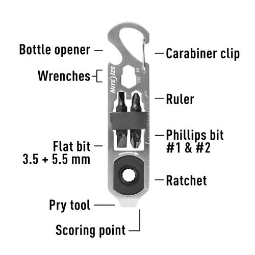 Nite Ize DoohicKey Ratchet Key Tool